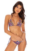 Luli Fama Tiki Babe REVERSIBLE TRIANGLE TOP